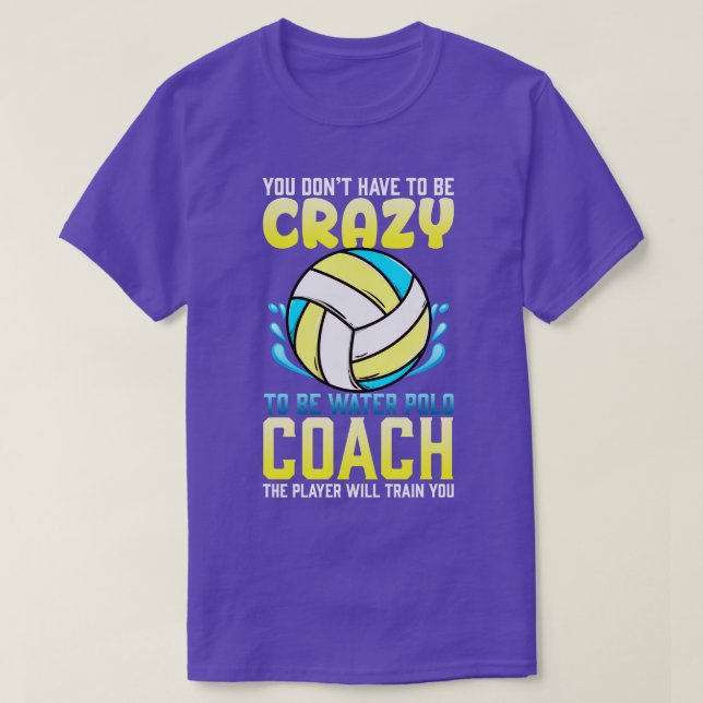 Crazy Water Polo Coach (Design Front)