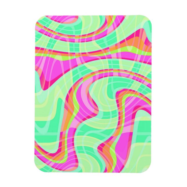 Crazy Waves Magnet (Vertical)