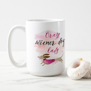 Crazy Wiener Dog Lady Coffee Mug