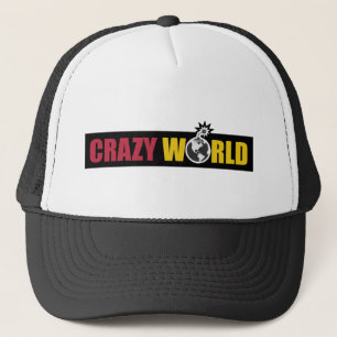 Crazy World Logo Trucker Hat