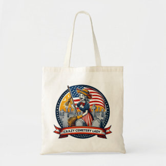 CrazyCemeteryLady Tote