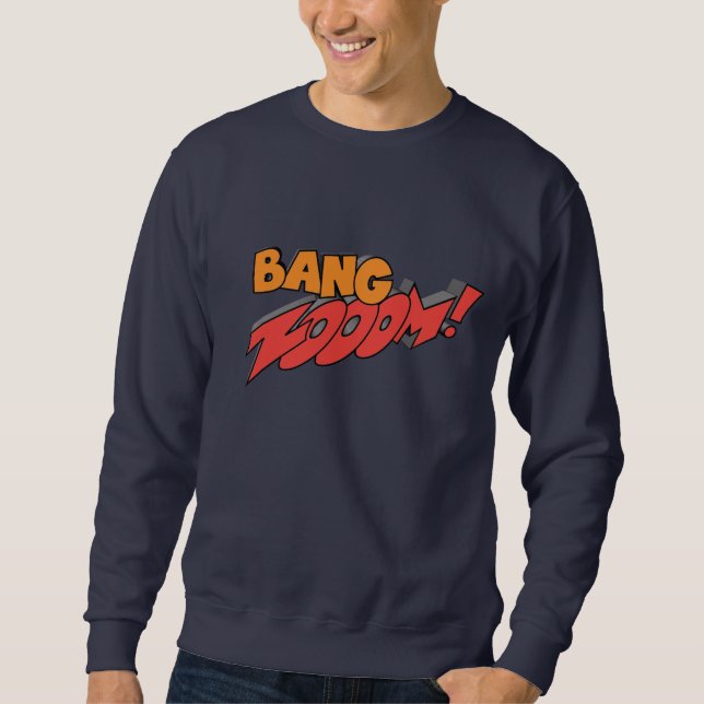 CRAZYFISH bang zoom Sweatshirt (Front)
