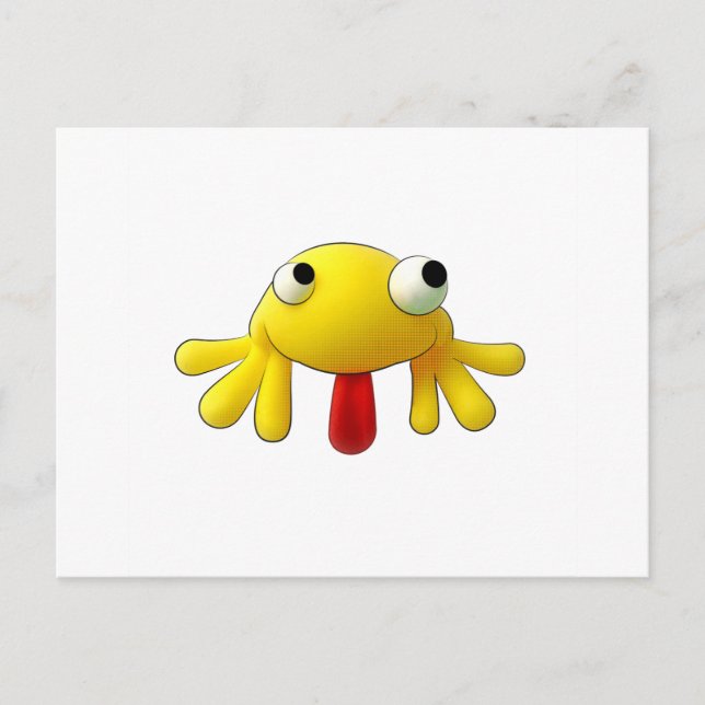 CrazyFrog.png Postcard (Front)