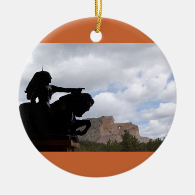 crazyHorse ornament (Front)