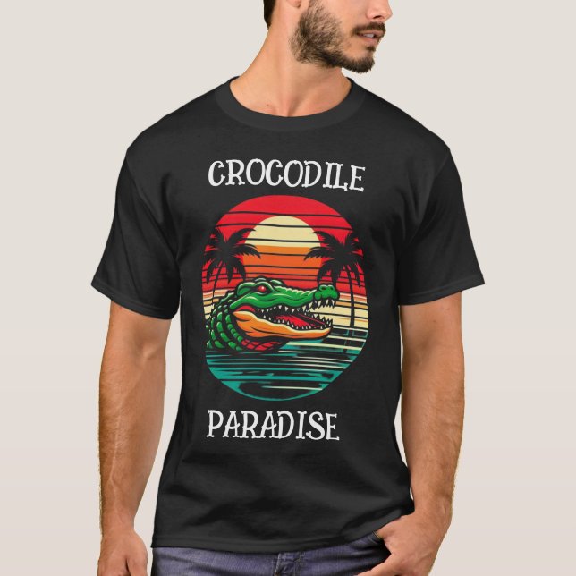 CRCODILE PARADISE T-Shirt (Front)