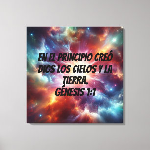Creación Divina Canvas Print