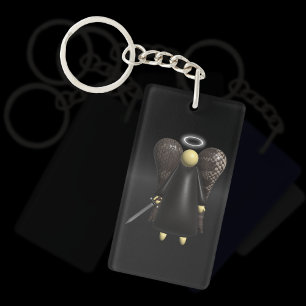 Cream Angel, Avenging Angel (double sided) Key Ring