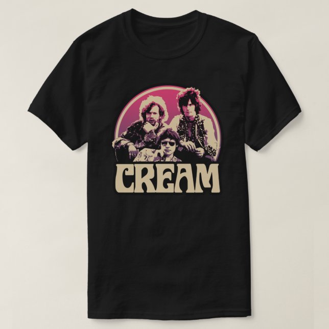 Cream Band Classic T-Shirt (Design Front)