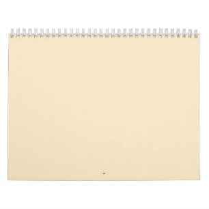 Cream Beige Backgrounds on a Calendar
