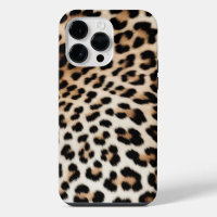 Cream Black Leopard Print