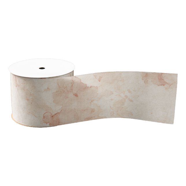 Cream Blush Punch Grosgrain Ribbon (Spool)
