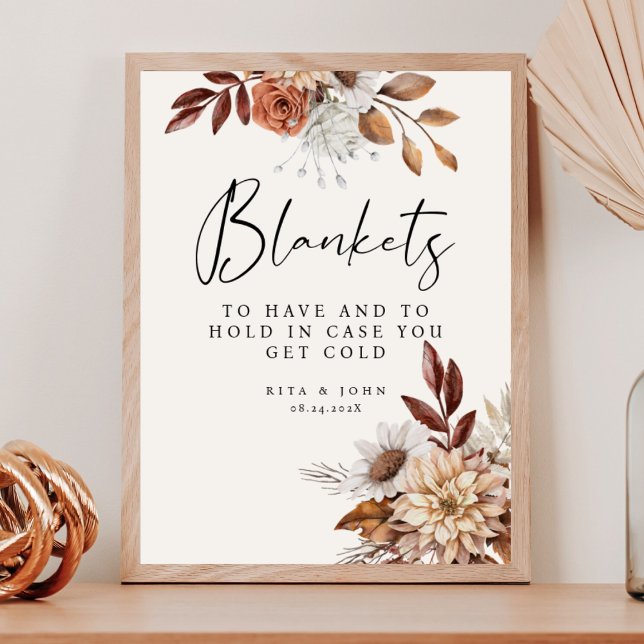 Cream Boho Wedding To Have And To Hold Drink Sign (Creator Uploaded)