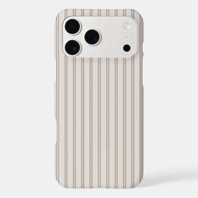 Cream Brown Double Stripes (Back)