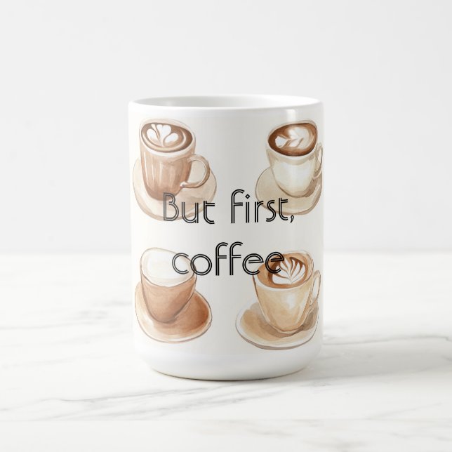 Cream Coffee Cups (Center)