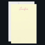 Cream color elegant modern minimalist plain name<br><div class="desc">A perfect design that will work in business or in your private life. A simple,  minimalist,  perfect look. Just for you.</div>