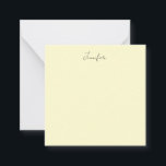 Cream color elegant modern minimalist plain name card<br><div class="desc">A perfect design that will work in business or in your private life. A simple,  minimalist,  perfect look. Just for you.</div>