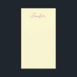Cream color elegant modern minimalist plain name enclosure card<br><div class="desc">A perfect design that will work in business or in your private life. A simple,  minimalist,  perfect look. Just for you.</div>