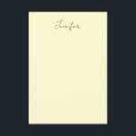 Cream color elegant modern minimalist plain name enclosure card<br><div class="desc">A perfect design that will work in business or in your private life. A simple,  minimalist,  perfect look. Just for you.</div>