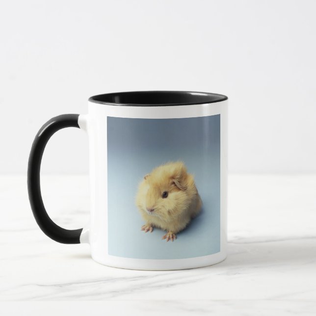 Cream coloured Guinea pig Mug (Left)