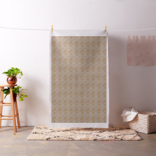 Cream Coloured Rose Closeup Fabric
