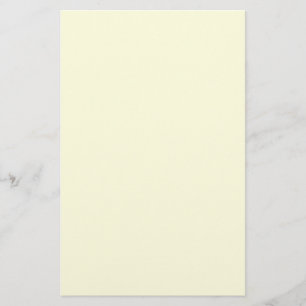 Cream-Coloured Stationery