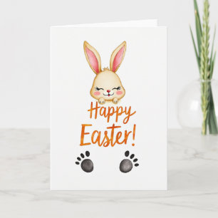Cream Creature Easter Card