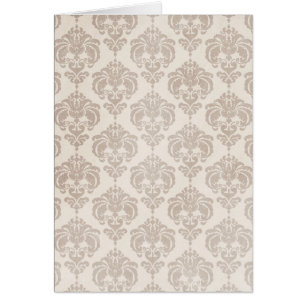 Cream Damask