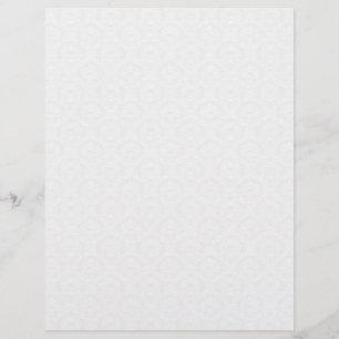 Cream Damask Wedding Stationery