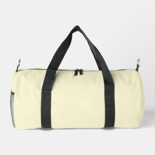 Cream Duffle Bag