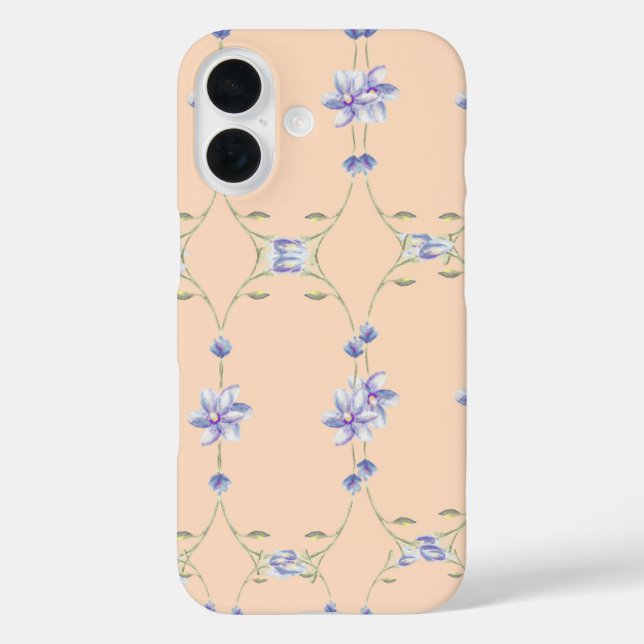 Cream elegance phone case (Back)