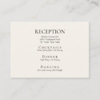 Cream Elegant Wedding Reception Enclosure