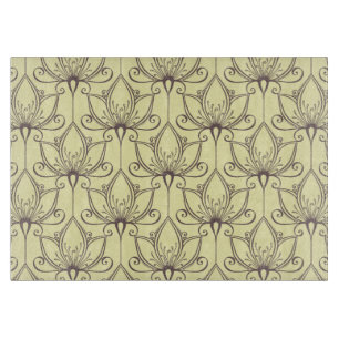 Cream Floral Pattern Cutting Board