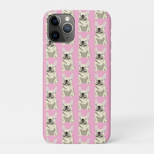 Cream French Bulldog Case-Mate iPhone Case (Back)
