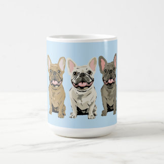 Cream French Bulldog, Coffee Mug