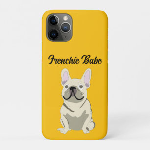 Cream French Bulldog, Frenchie Babe Case-Mate iPhone Case