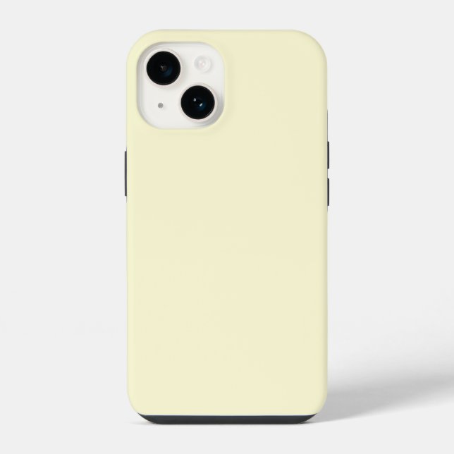 Cream iPhone Case (Back)