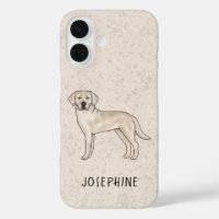 Cream Labrador Retriever Cute Lab Dog Custom Name