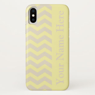 Cream Neutral Chevrons Case-Mate iPhone Case