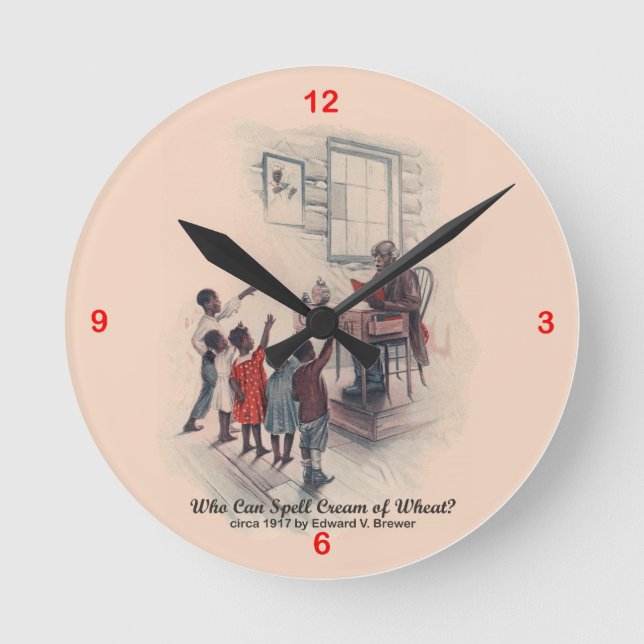 Cream of Wheat Advertising Art Clock #1 (Front)