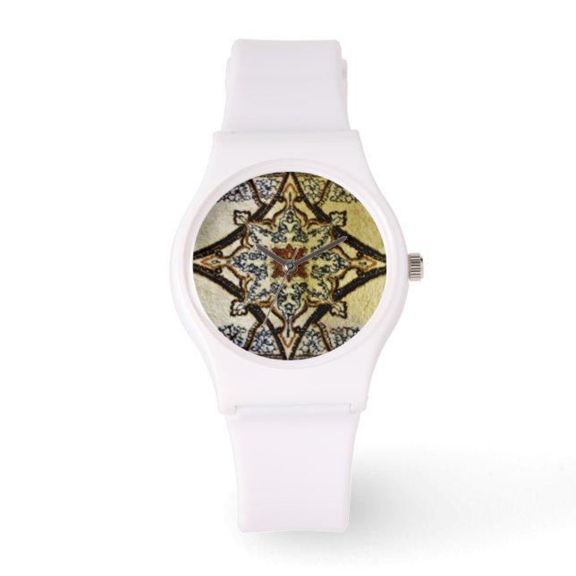 Cream Oriental Rug Watch (Front)