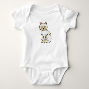 Cream Point Birman / Ragdoll Cat Baby Bodysuit