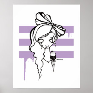 Cream Poster, 16x20 Poster