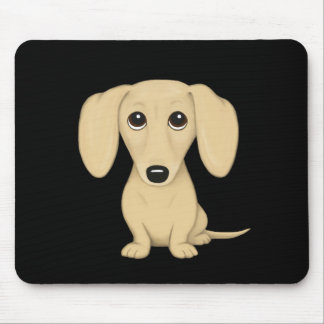 Cream Short Haired Dachshund Mouse Pad