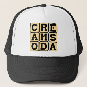 Cream Soda, Soft Drink Trucker Hat