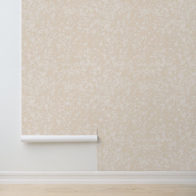 Cream Speckled Texture Wallpaper (Application)