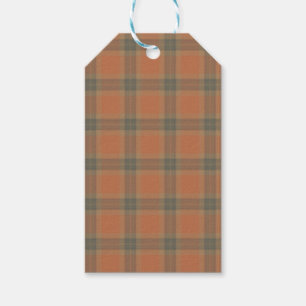 Cream Tartan Gift Tags