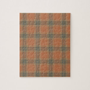 Cream Tartan Puzzle