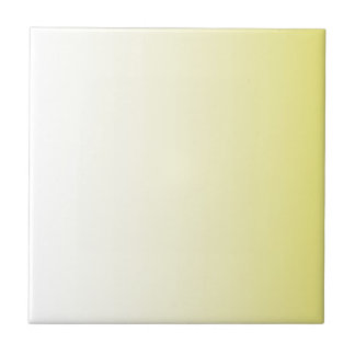 Cream to Cadmium Yellow Vertical Gradient Tile