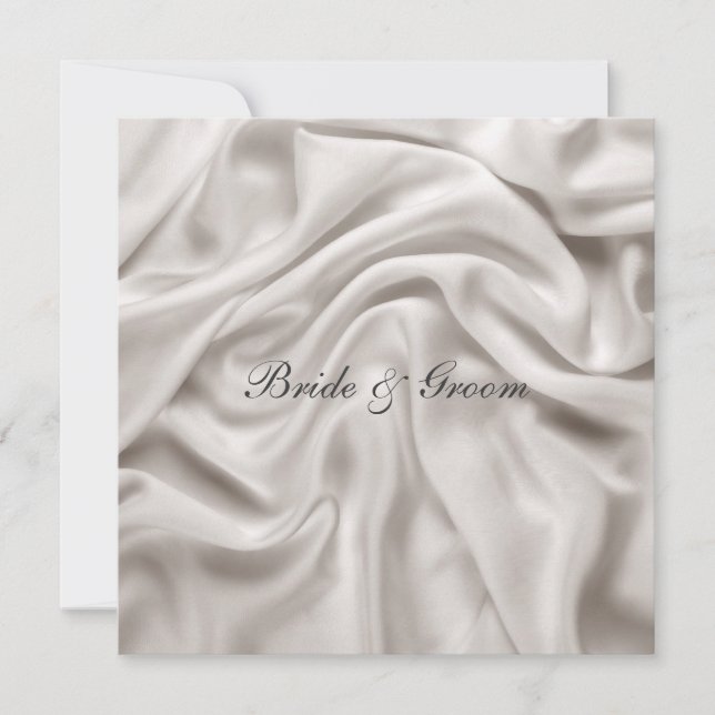 Cream Wedding Set Invitation (Front)