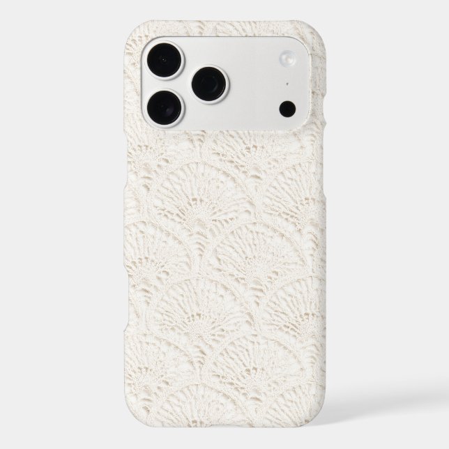 Cream White Faux Lace (Back)